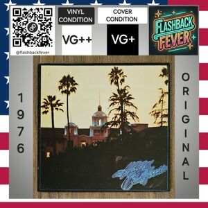 EAGLES•Hotel California•1976 US (#7E-1084)•Santa Maria Pressing